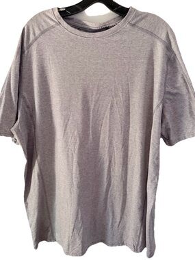 Swiss Tech T-Shirt Mens 2XL Gray Lightweight Heathered Performance